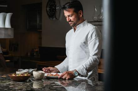 Yoann Caloué, chef-gérant du Café des Banqes